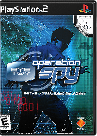 Eye Toy Operation Spy Playstation 2 US box art